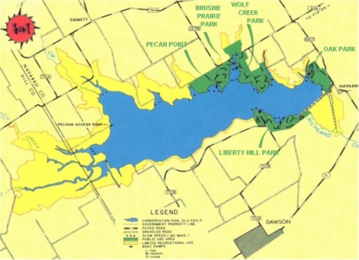 navarro mills lake