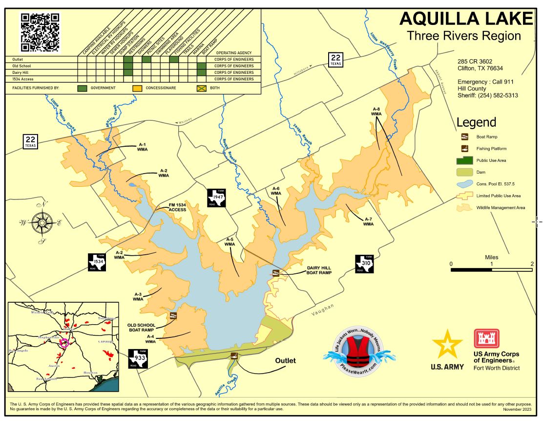 Aquilla lake 