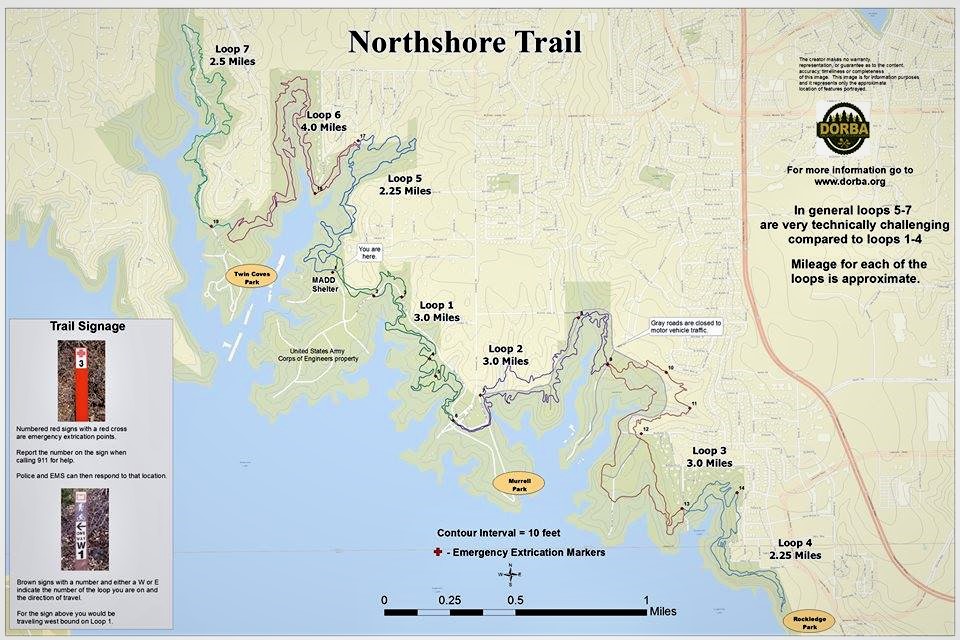 Northshore  Map