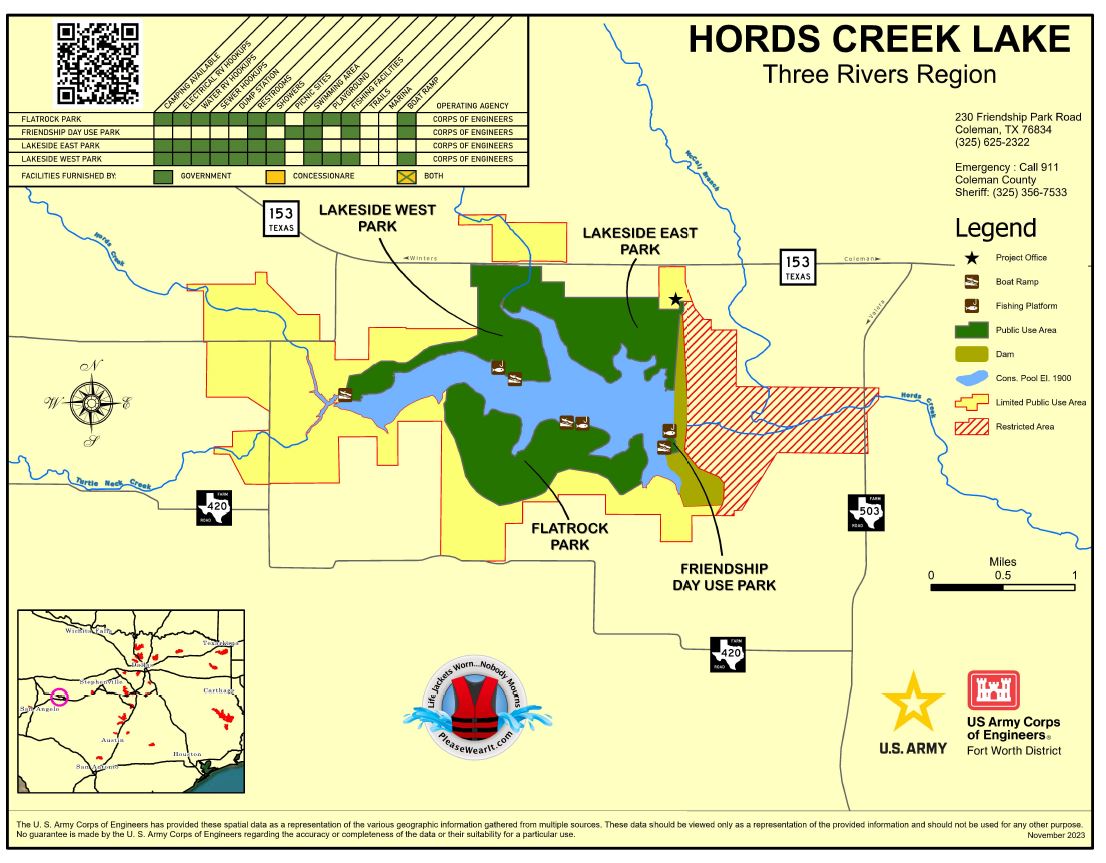 Hords Creek Lake