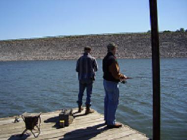 Fishing at Lake O the Pines