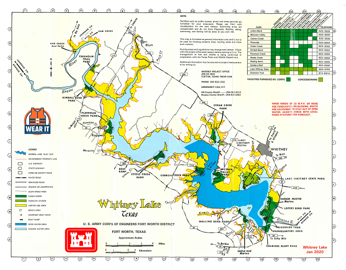 Sam Rayburn Lake Map Maps